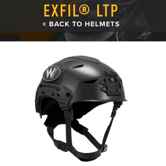Team Wendy Exfil Bump Helmet Black Night vision boa - Picture 6 of 6